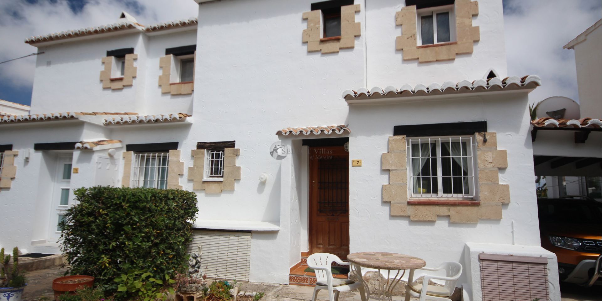 Verknüpfte Villa zum Verkauf in Moraira Costa Blanca