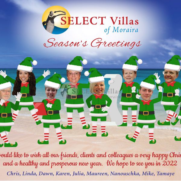 Het Select Villas team wenst u een Zalig Kerstfeest en een Gelukkig & Gezond Nieuwjaar, 2022