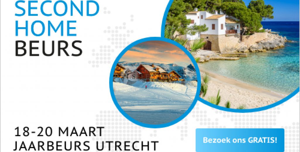 SELECT VILLAS brengt u de woning van uw dromen op de Second Home Expo 2022, gehouden van 18 tot 20 maart in Utrecht, Nederland