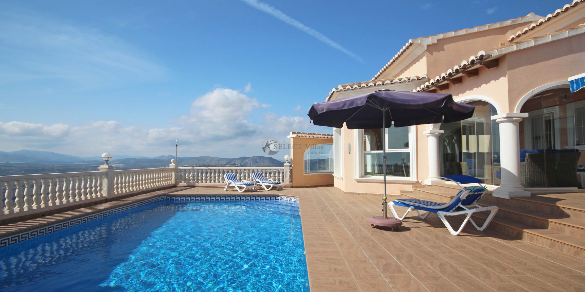 villa met uitzicht en privé zwembad te koop in Benitachell